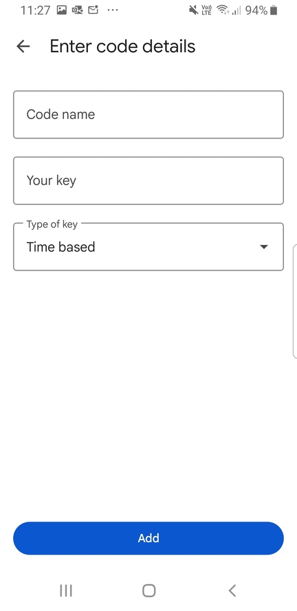 GA app on phone