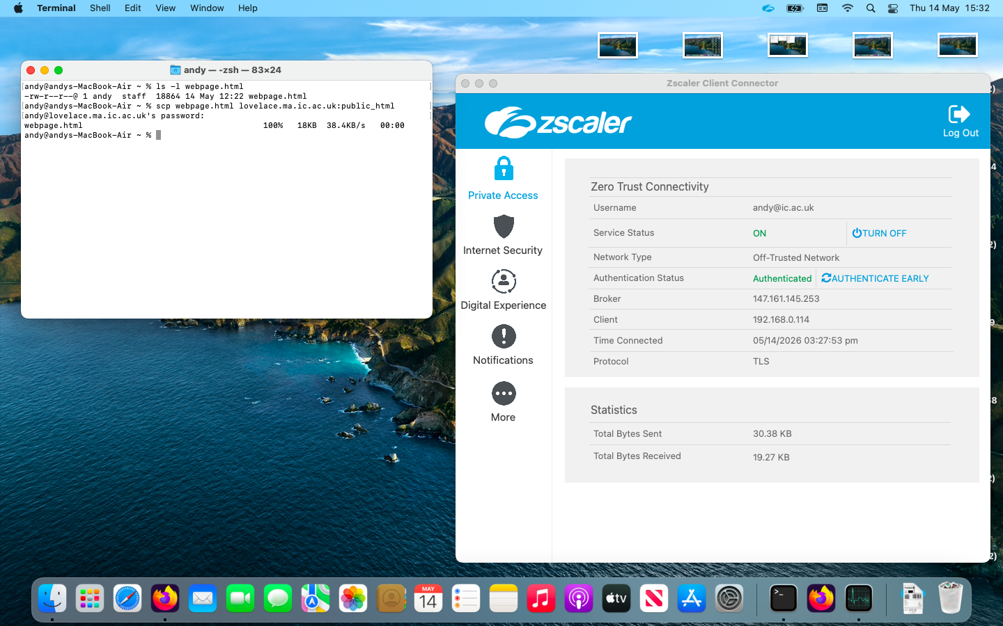 uploading content from remote Mac via Unified Access and lovelace